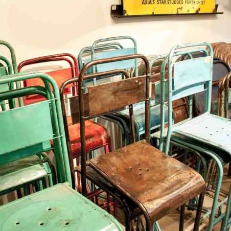 School Science Lab Bar Stool Industrial Furniture Smithers of Stamford £193.00 Store UK, US, EU, AE,BE,CA,DK,FR,DE,IE,IT,MT,N...