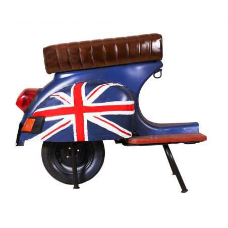 Vespa Scooter Bar Stool Upcycled Furniture Smithers of Stamford £1,500.00 