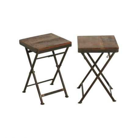 Factory Bistro Folding Reclaim Dining Tables Dining Tables Smithers of Stamford £250.00 