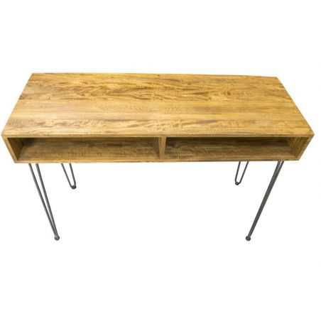 Hairpin Console Table Industrial Furniture Smithers of Stamford £450.