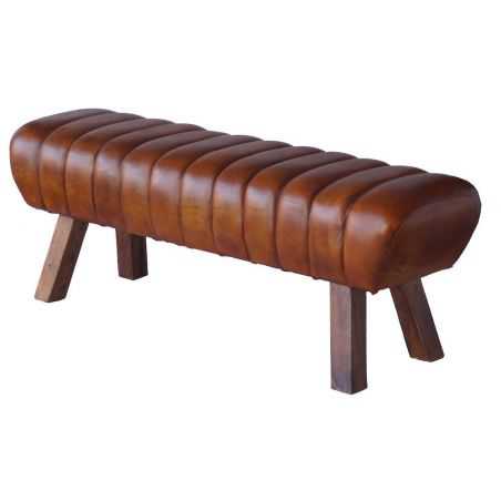 Leather Pommel Bench Vintage Furniture Smithers of Stamford £412.00 Store UK, US, EU, AE,BE,CA,DK,FR,DE,IE,IT,MT,NL,NO,ES,SEL...