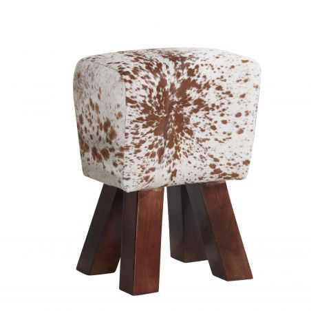 Cowhide Pommel Stool Furniture Smithers of Stamford £149.00 