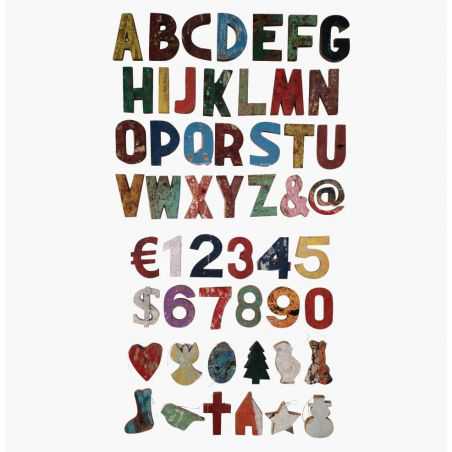 Wooden Alphabet Letters Signs Smithers of Stamford £15.00 Store UK, US, EU, AE,BE,CA,DK,FR,DE,IE,IT,MT,NL,NO,ES,SEWooden Alph...