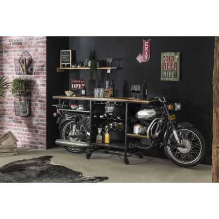 Motorcycle Bar Upcycled Furniture Smithers of Stamford £3,062.50 