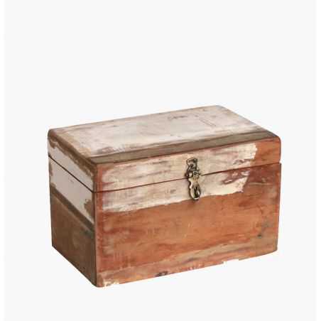 Reclaimed Wood Storage Box Storage Furniture Smithers of Stamford £137.00 