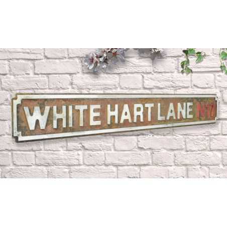 Metal Football Road Signs Christmas Gifts Smithers of Stamford £38.00 