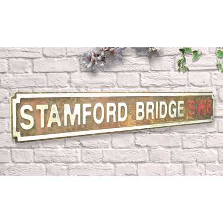 Metal Football Road Signs Christmas Gifts Smithers of Stamford £38.00 