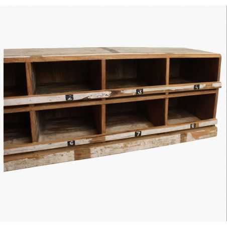 Factory Reclaimed Wood Shoe Rack Storage Furniture Smithers of Stamford £567.00 Store UK, US, EU, AE,BE,CA,DK,FR,DE,IE,IT,MT,...