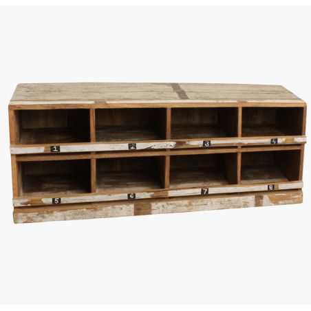 Factory Reclaimed Wood Shoe Rack Storage Furniture Smithers of Stamford £567.00 Store UK, US, EU, AE,BE,CA,DK,FR,DE,IE,IT,MT,...