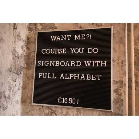 Letter Message Board Signs  £23.00 _reduc