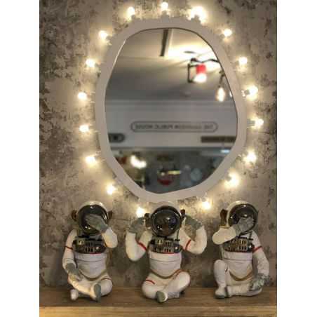 Space Monkeys See No Evil Set Of 3 Retro Ornaments  £235.