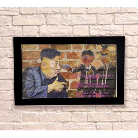 Bert And Ernie Art Wall Art  £144.