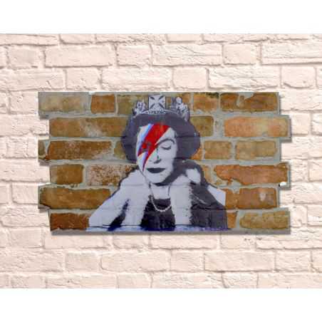 Queen Bowie Wall Art Vintage Wall Art  £144.00 -