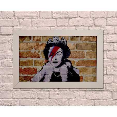 Queen Bowie Wall Art Vintage Wall Art  £144.00 -