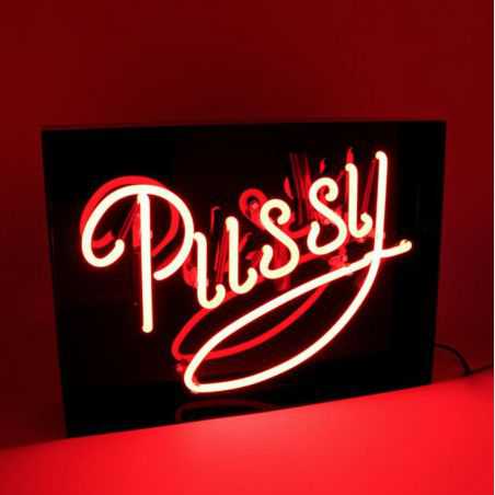 Pussy Neon Light Gifts Smithers of Stamford £97.00 