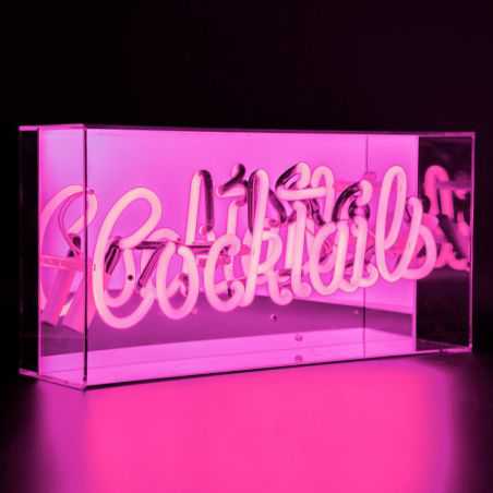 Neon Cocktail Bar Sign Lighting Smithers of Stamford £109.00 Store UK, US, EU, AE,BE,CA,DK,FR,DE,IE,IT,MT,NL,NO,ES,SENeon Coc...