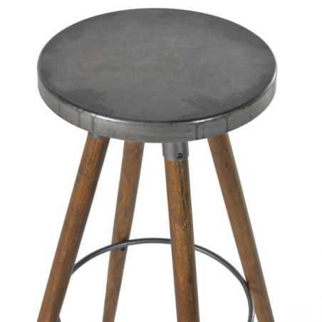 Metal Top Bar Stools Designer Furniture Smithers of Stamford £199.