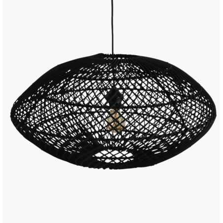 Eclipse Black Rattan Pendant Light Lighting  £243.00 