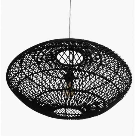 Eclipse Black Rattan Pendant Light Lighting  £243.00 