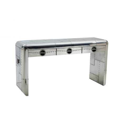 Spitfire Brass Console Table Aviation Furniture Smithers of Stamford £1,313.00 