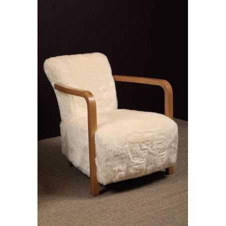 Sheepskin Armchair Designer Furniture Smithers of Stamford £1,500.00 