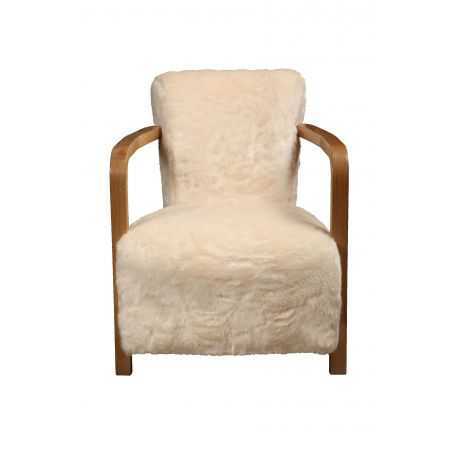 Sheepskin Armchair Designer Furniture Smithers of Stamford £1,500.00 