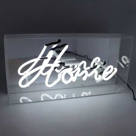 White Home Neon Light Neon Signs Smithers of Stamford £127.00 Store UK, US, EU, AE,BE,CA,DK,FR,DE,IE,IT,MT,NL,NO,ES,SEWhite H...