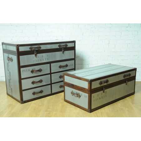 Vintage Time Traveller Trunk Set Trunk Chests Smithers of Stamford £1,688.00 