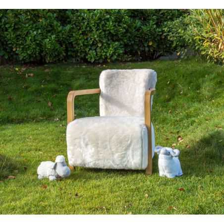 Sheepskin Armchair Designer Furniture Smithers of Stamford £1,500.00 