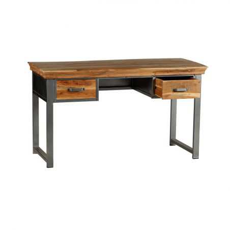 Rustic Industrial Office Desk Recycled Furniture Smithers of Stamford £710.00 