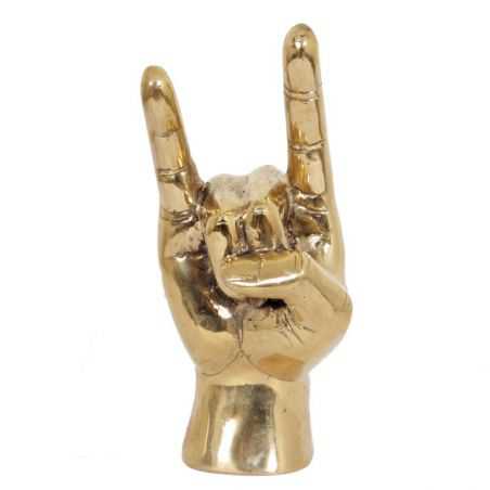 Brass Hands High Five - Rock On Retro Ornaments Smithers of Stamford £106.00 