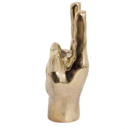 Brass Hands High Five - Rock On Retro Ornaments Smithers of Stamford £106.00 