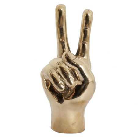 Brass Hands High Five - Rock On Retro Ornaments Smithers of Stamford £106.00 