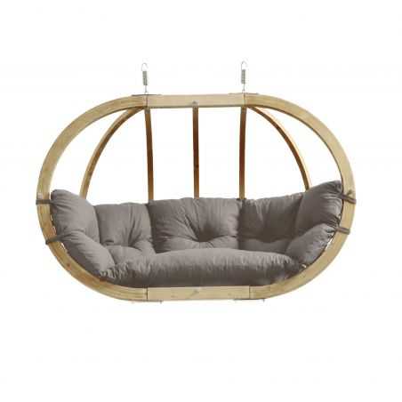 Outdoor Garden Wooden Globe Hanging Chair Smithers Archives  £1,400.00 