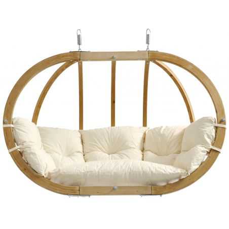 Outdoor Garden Wooden Globe Hanging Chair Smithers Archives  £1,400.00 