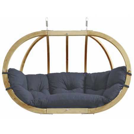 Outdoor Garden Wooden Globe Hanging Chair Smithers Archives  £1,400.00 