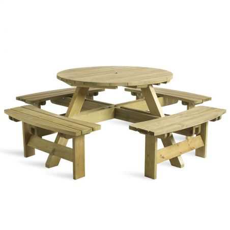 Commercial Outdoor Garden Table & Benches Set Garden  £545.