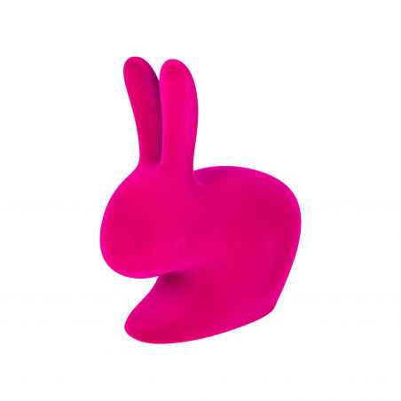 Qeeboo Flocked Rabbit Chair Designer Furniture  £366.00 