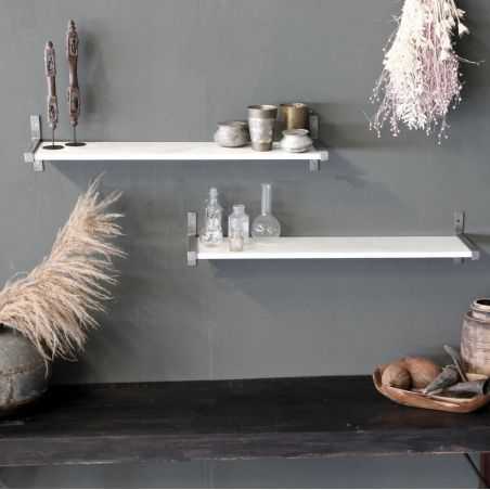 Marble Wall Shelf White or Black This And That Smithers of Stamford £155.00 Store UK, US, EU, AE,BE,CA,DK,FR,DE,IE,IT,MT,NL,N...