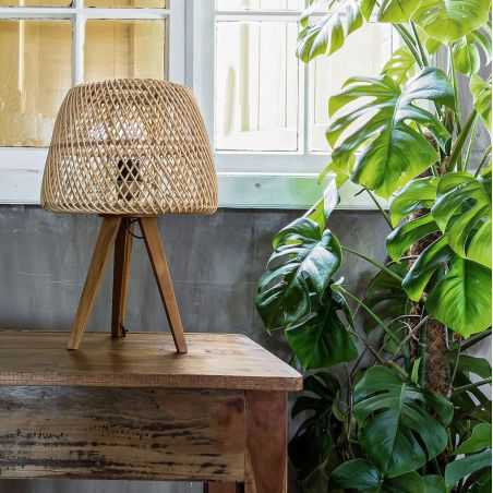 Natural Rattan Table Lamp Lighting  £183.00 