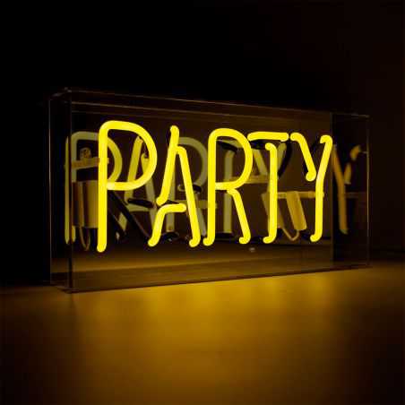 Yellow Party Neon Sign Bedroom Seletti £129.00 