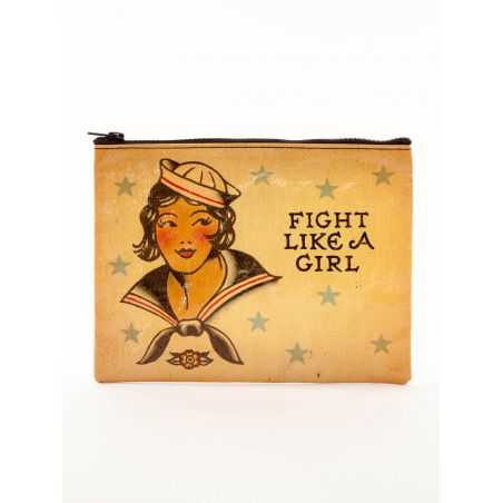 Fight like A Girl Zipper Purse Personal Accessories  £25.00 