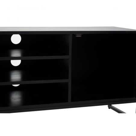 Monochrome Black & White Tv Unit Retro Furniture  £1,320.