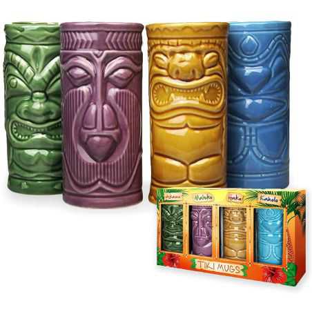 TIKI Mug Set Unique Gifts  £32.00 _reduction_perc