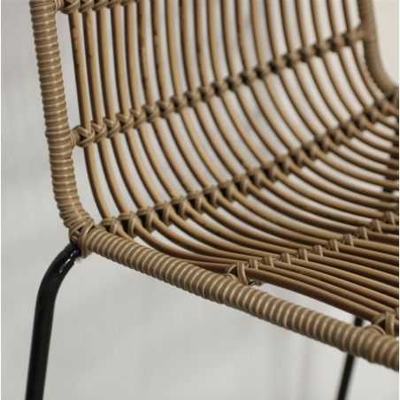 Outdoor Rattan Dining Chair Garden Smithers of Stamford £250.