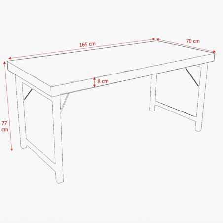 Factory Folding Reclaimed Wood Dining Tables Dining Tables Smithers of Stamford £648.00 