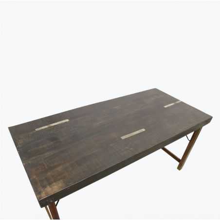 Factory Folding Reclaimed Wood Dining Tables Dining Tables Smithers of Stamford £648.00 