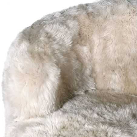 Martez White Fur Chair Designer Furniture  £1,150.00 