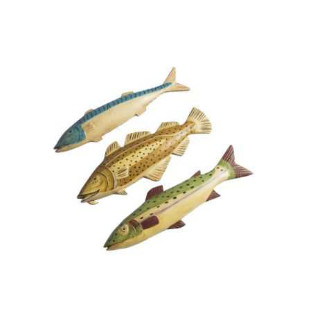 Fish Sculpture Wall Art Retro Ornaments  £212.