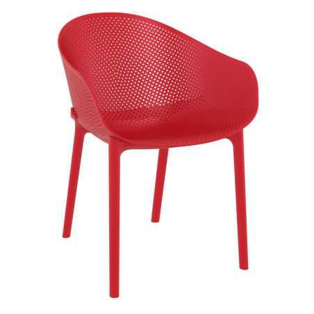 Salsa Red Outdoor Chair Garden Smithers of Stamford £161.